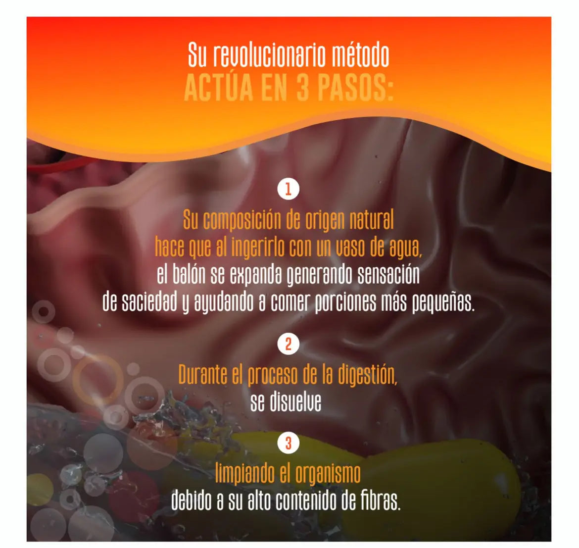 Balloon Slim (Efecto Balon Gastrico)60 capsulas 1 mes.