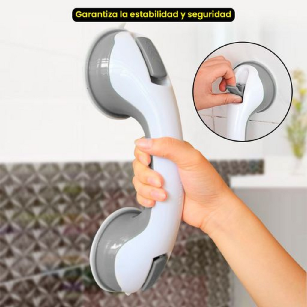 Manilla Ventosa Soporte Seguridad Baño