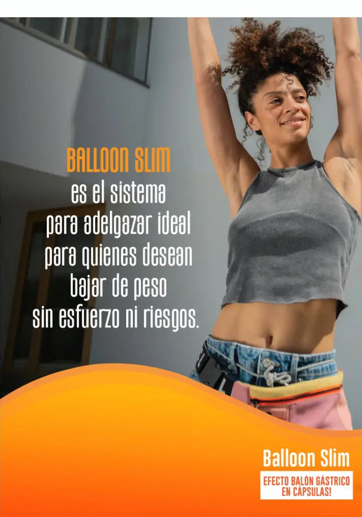 Balloon Slim (Efecto Balon Gastrico)60 capsulas 1 mes.