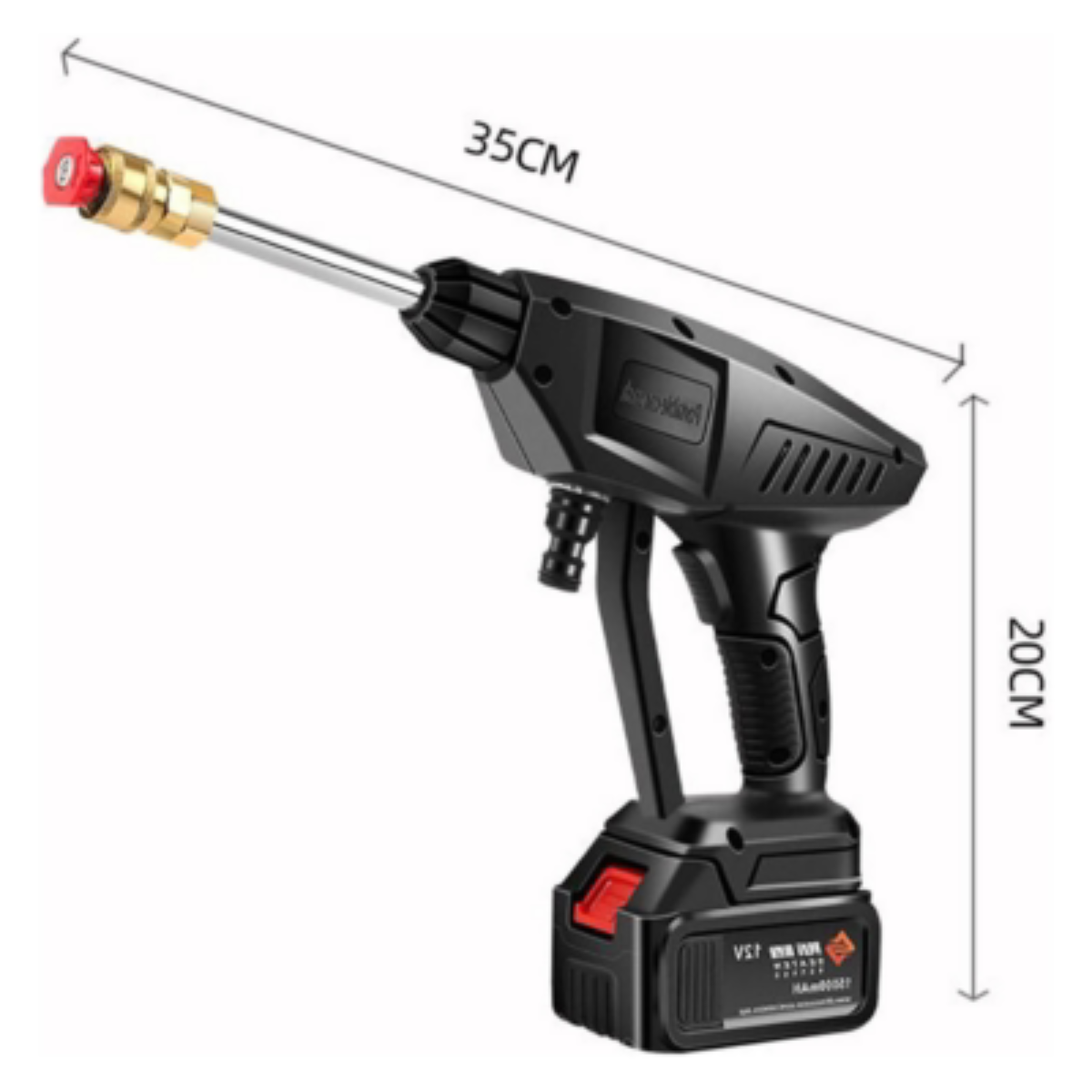 HIDROLAVADORA CON UNA BATERIA 48V