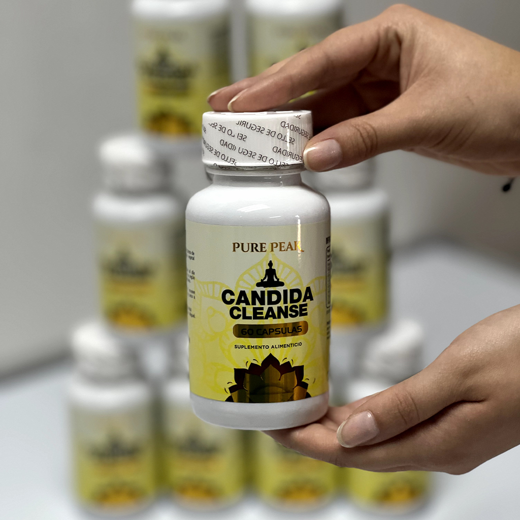 Detox Intestinal Natural Candida Cleanse 60 capsulas.