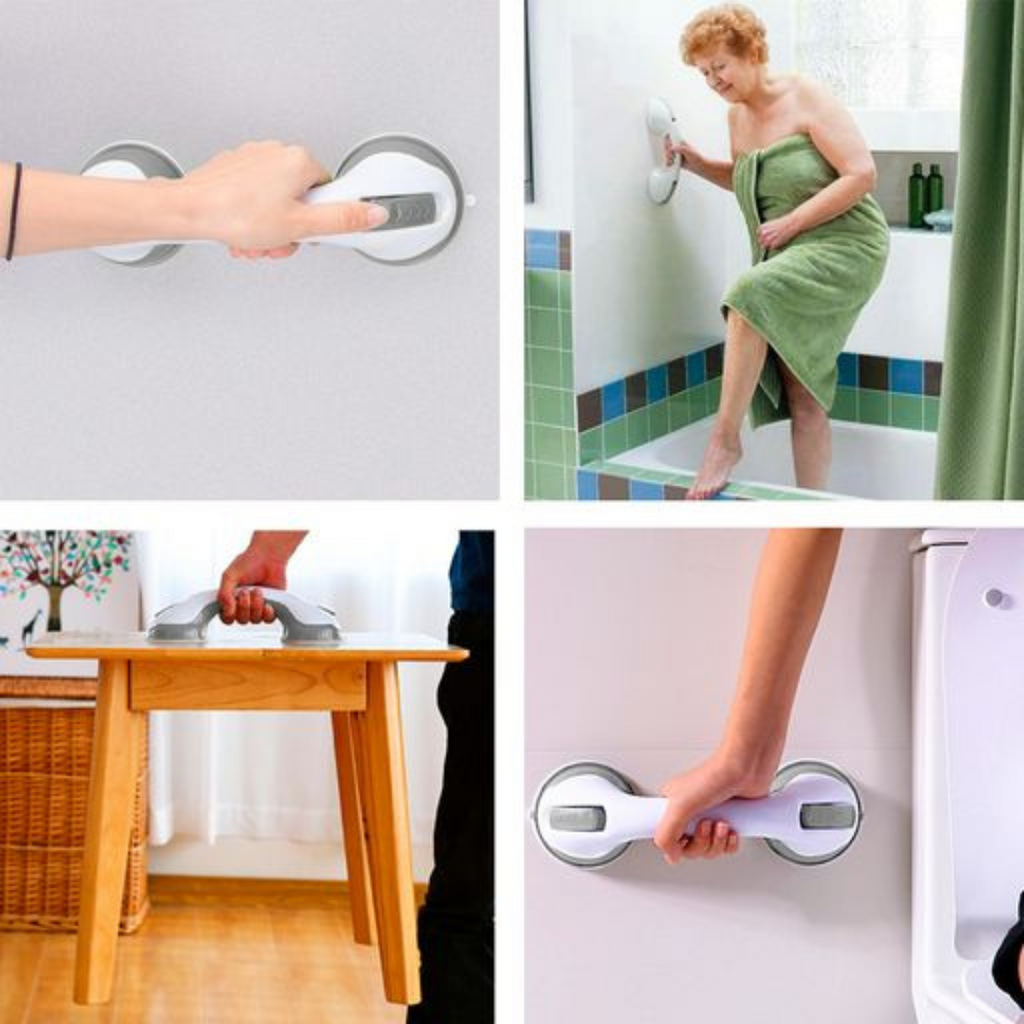 Manilla Ventosa Soporte Seguridad Baño