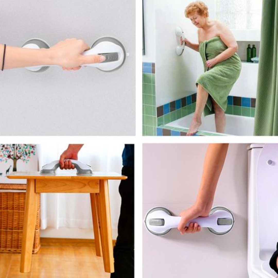 Manilla Ventosa Soporte Seguridad Baño