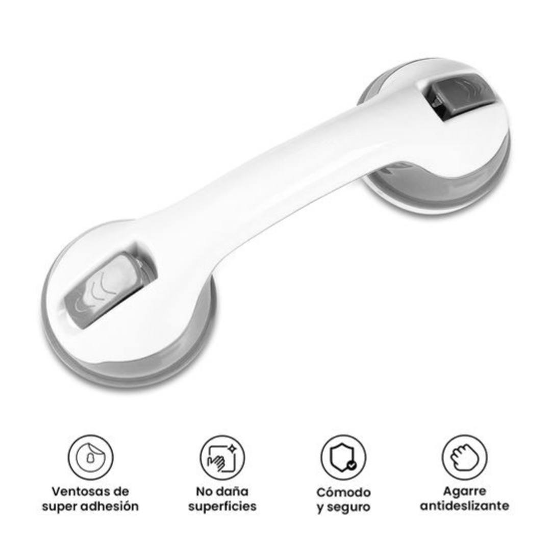Manilla Ventosa Soporte Seguridad Baño