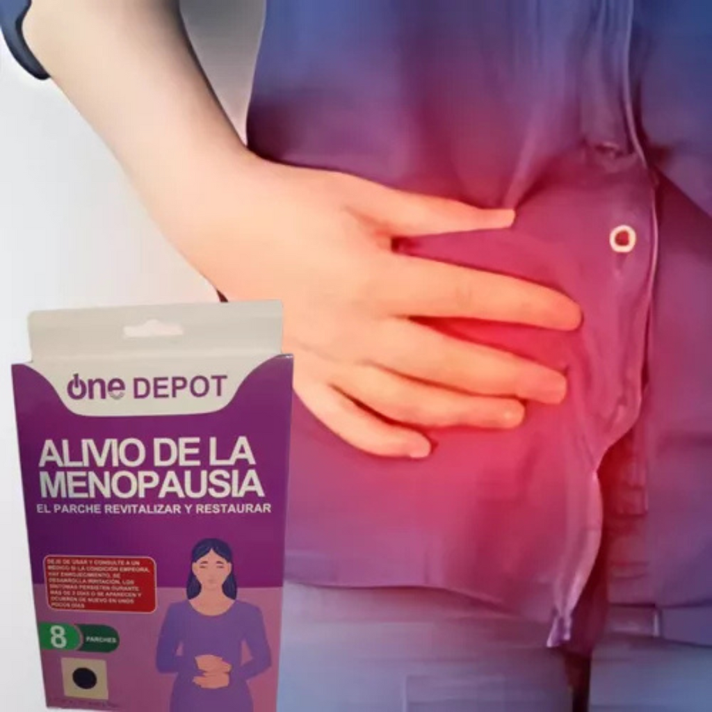 Pack 8 Parches Alivio De La Menopausia