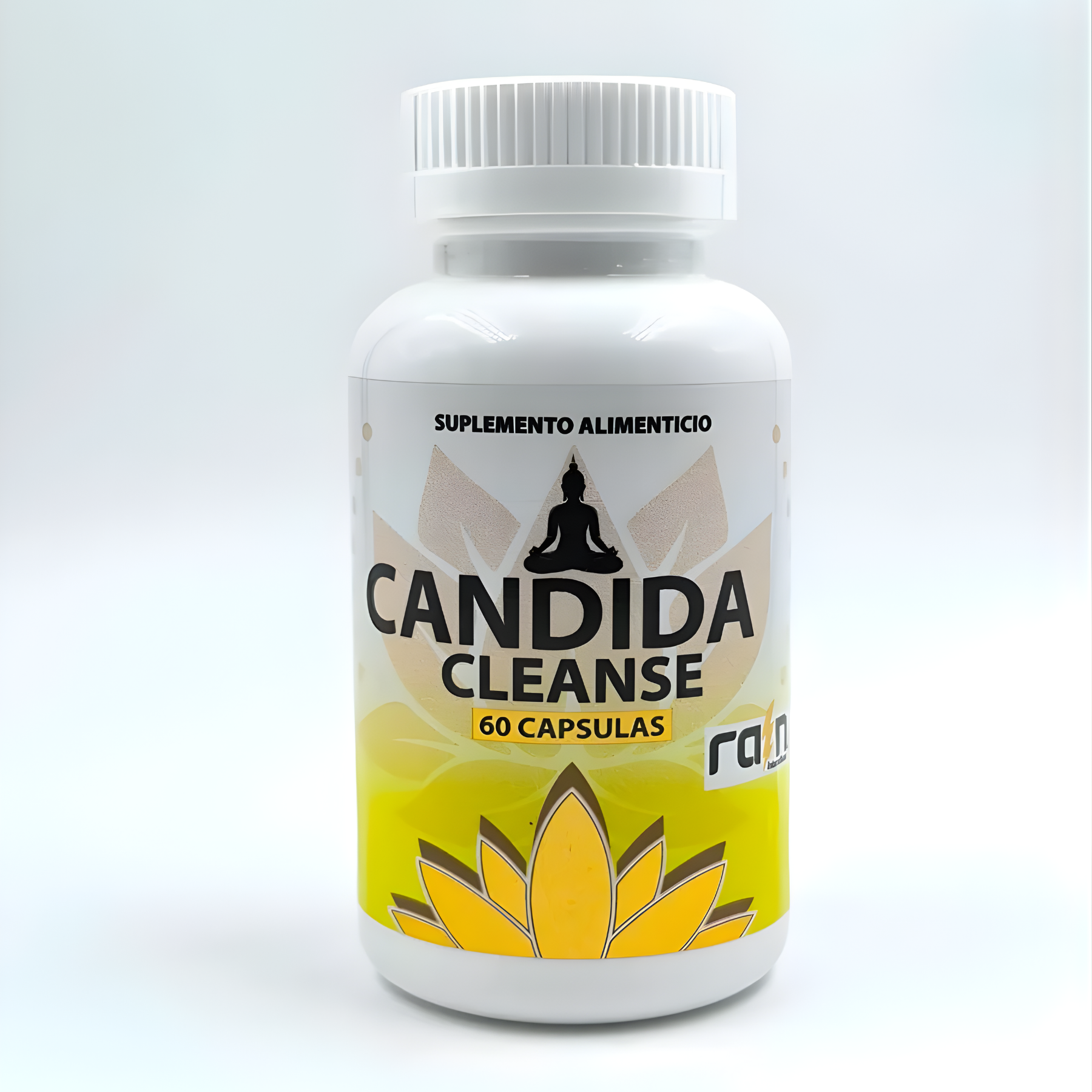 Detox Intestinal Natural Candida Cleanse 60 capsulas.