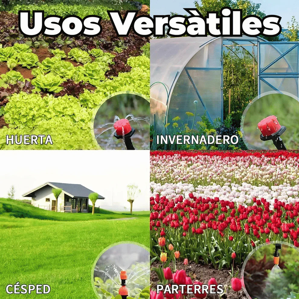 Kit Riego Automático por Goteo 10 Metros