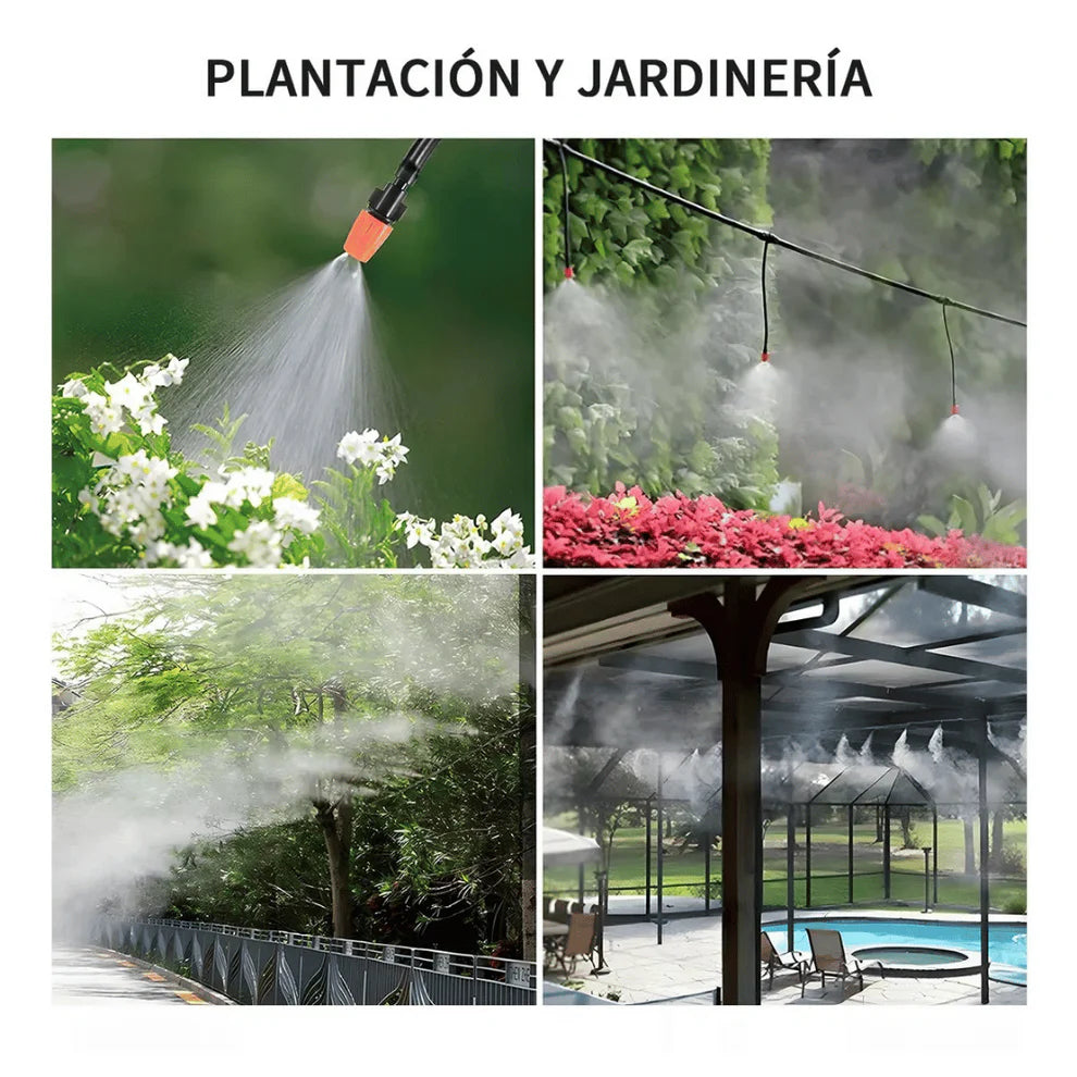 Kit Riego Automático por Goteo 10 Metros