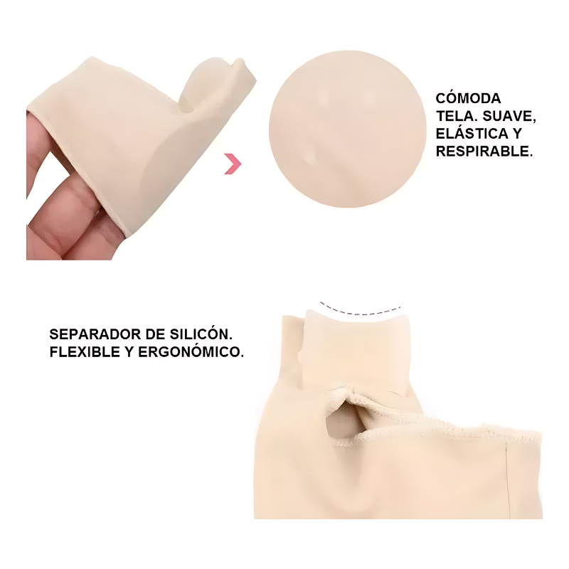 Corrector De Juanetes Con Gel Interno