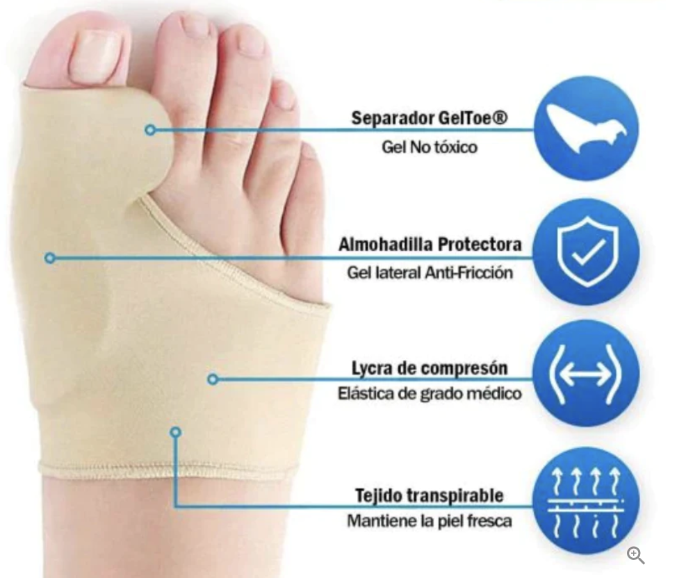 Corrector De Juanetes Con Gel Interno