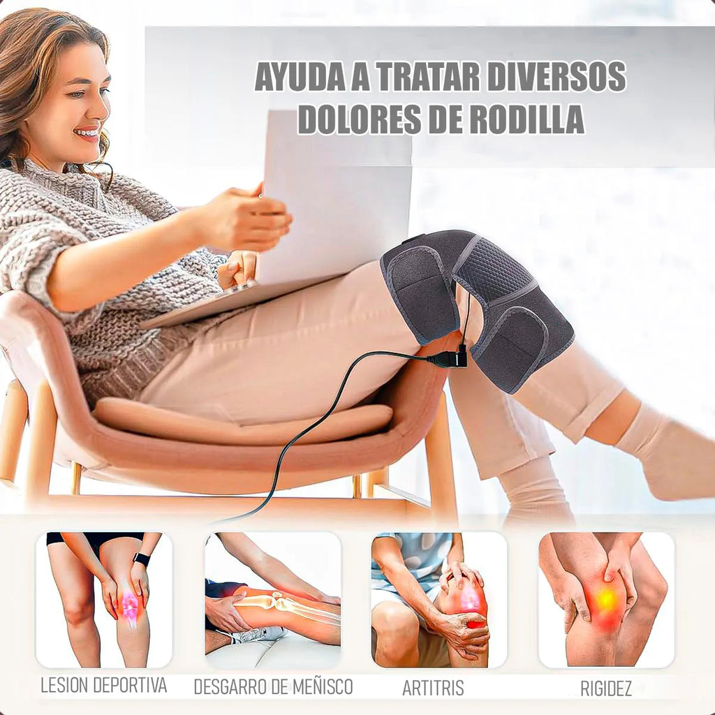 Rodillera Eléctrica Terapia Térmica Inteligente