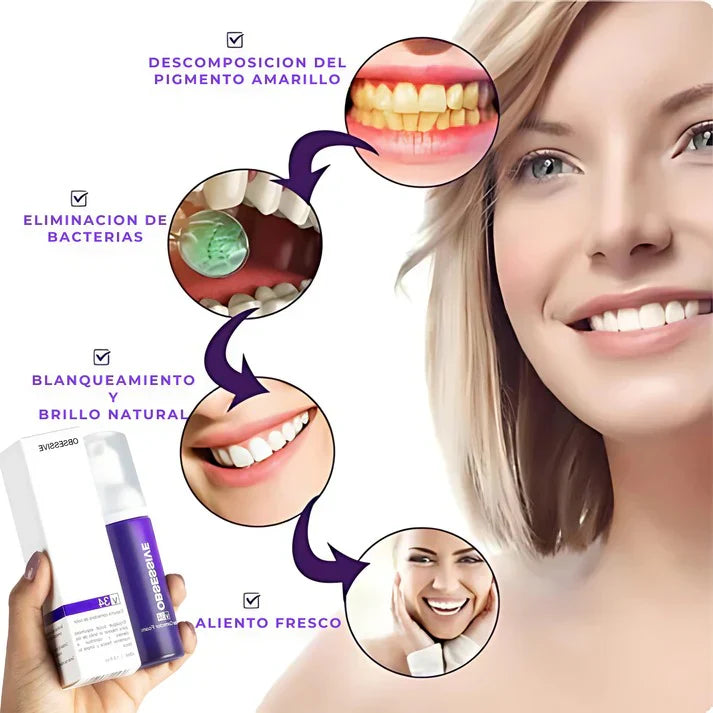 OBSESSIVE V34 ORIGINAL Crema Dental Sonrisa Extra Blanca